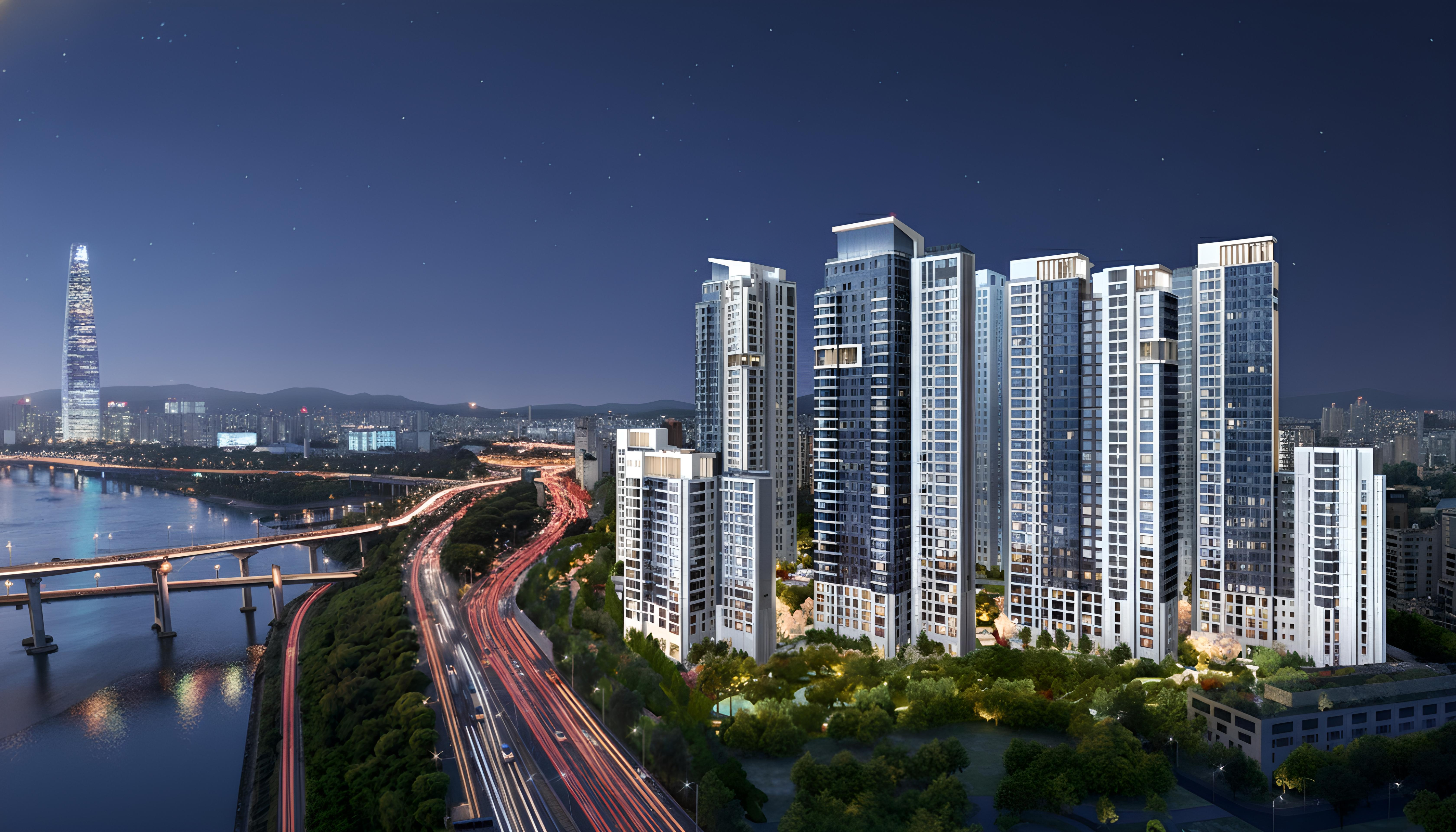 청담 르엘 주변 환경